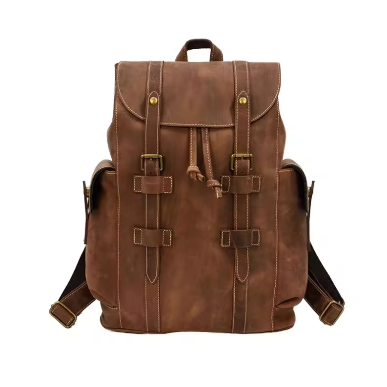 Vintage Leather Backpack