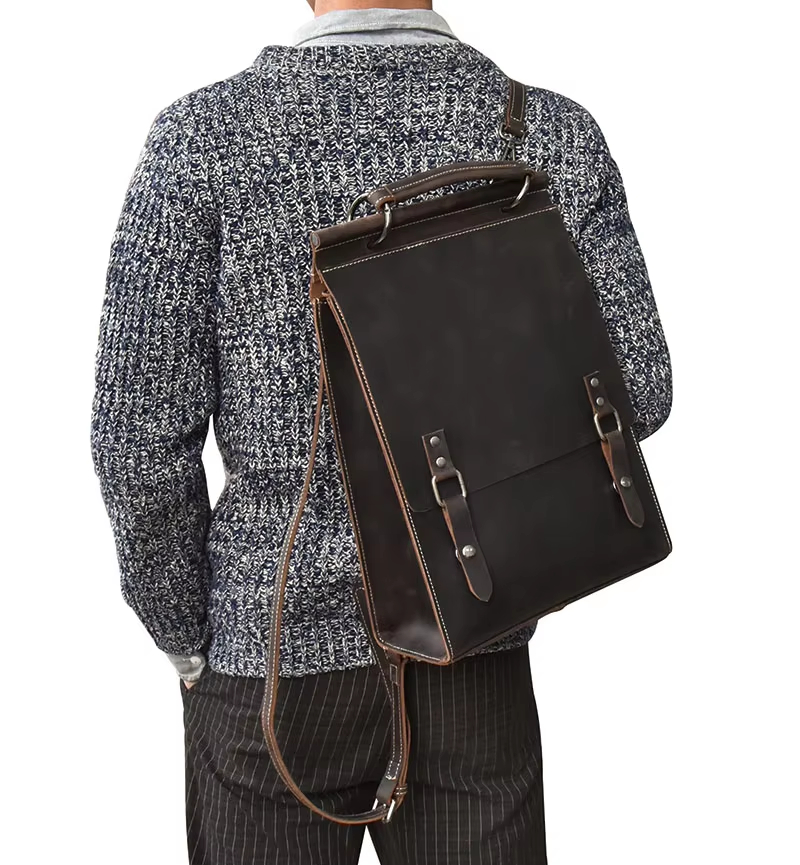 Classic Leather Backpack