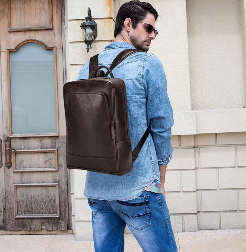 Classic Leather Backpack