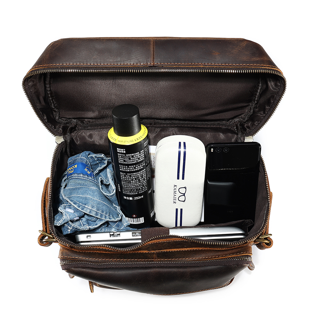 Vintage Leather Backpack