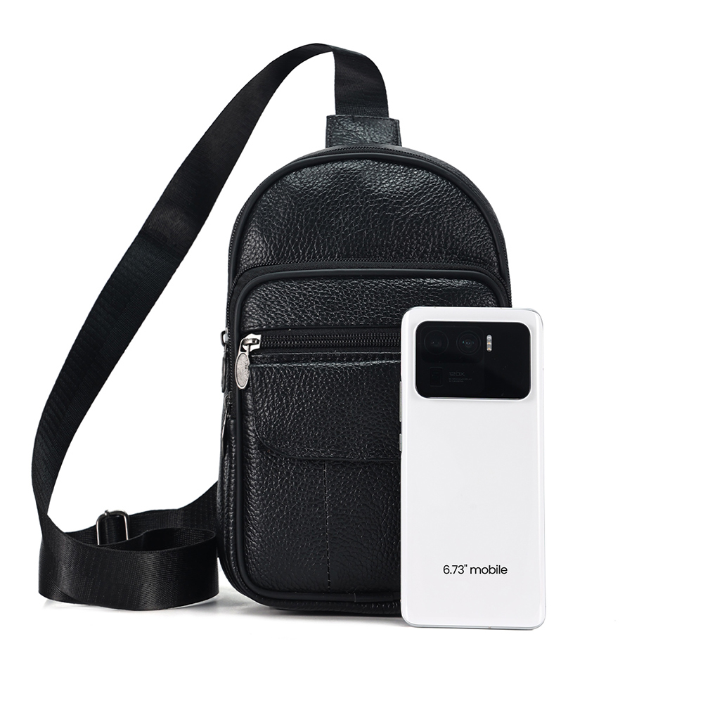 Men’s Leather Sling Bag