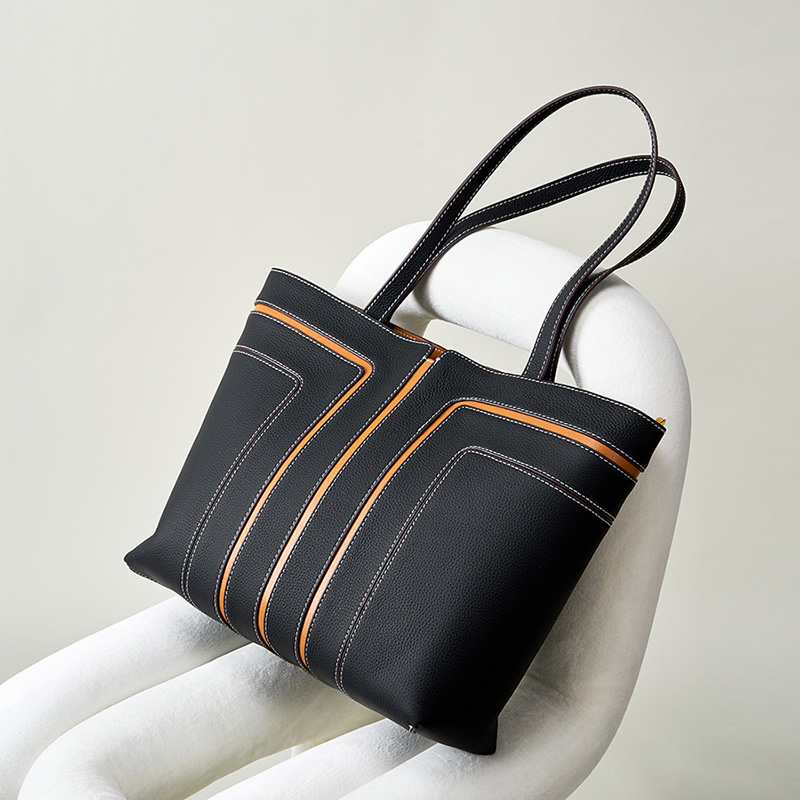 Classic Leather Tote Bag