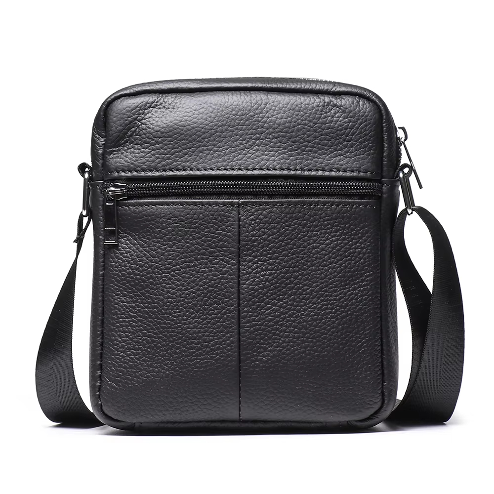 Men's Leather Crossbody Bag