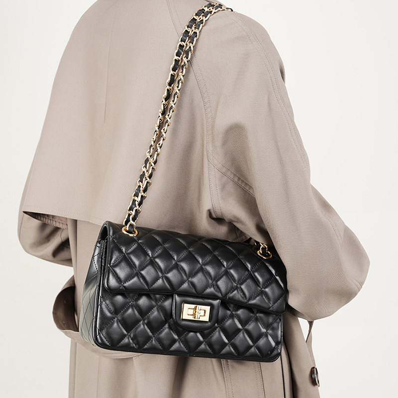 Quilted Leather Shoulder Bag