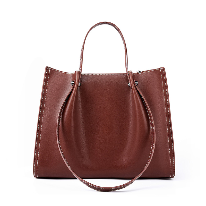 Classic Leather Tote Bag