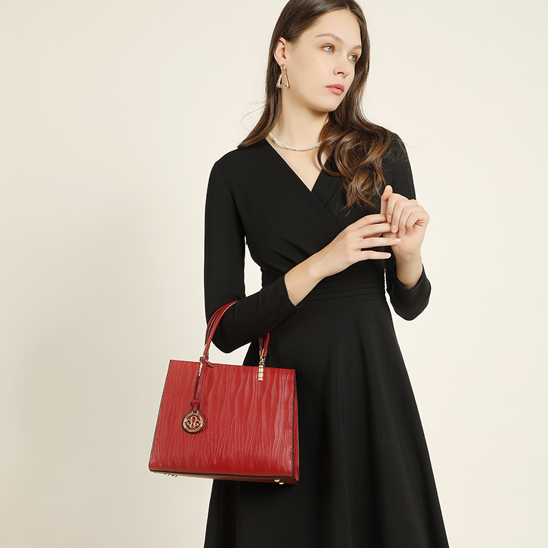 Elegant Red Handbag