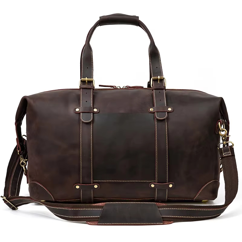 Classic Leather Travel Duffel