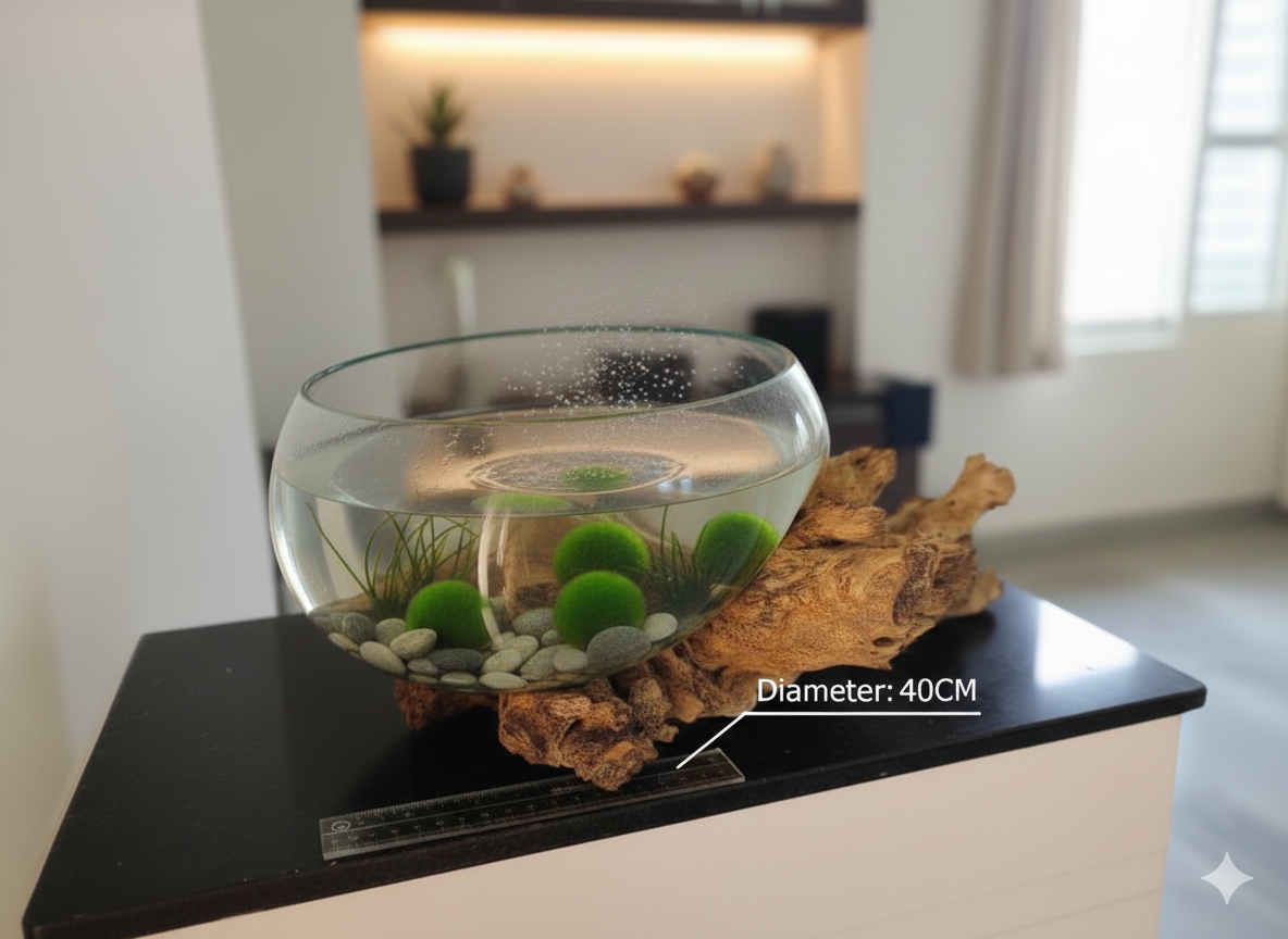 The Tranquil Driftwood Terrarium