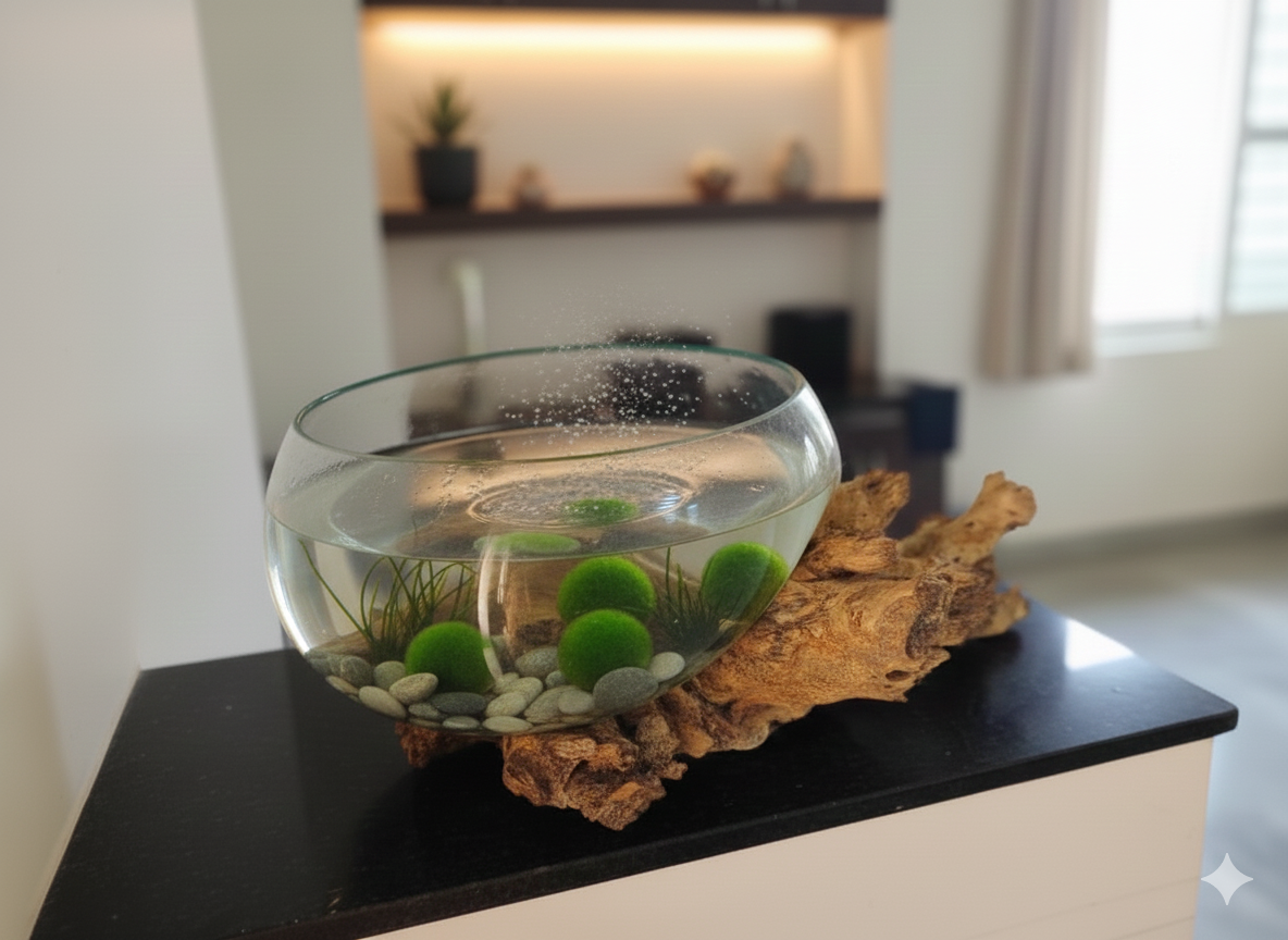 The Tranquil Driftwood Terrarium