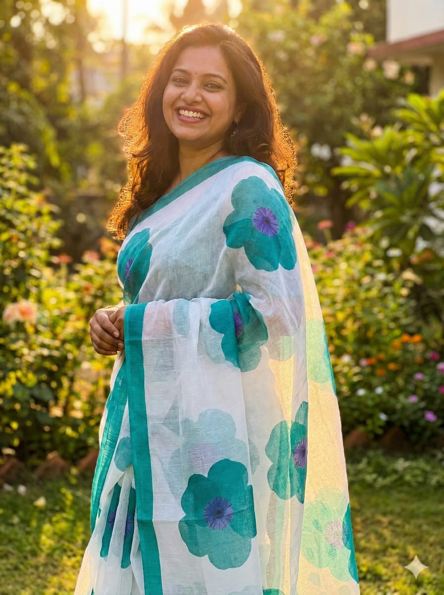 NAKSHA  LILEN DIGITAL PRINT