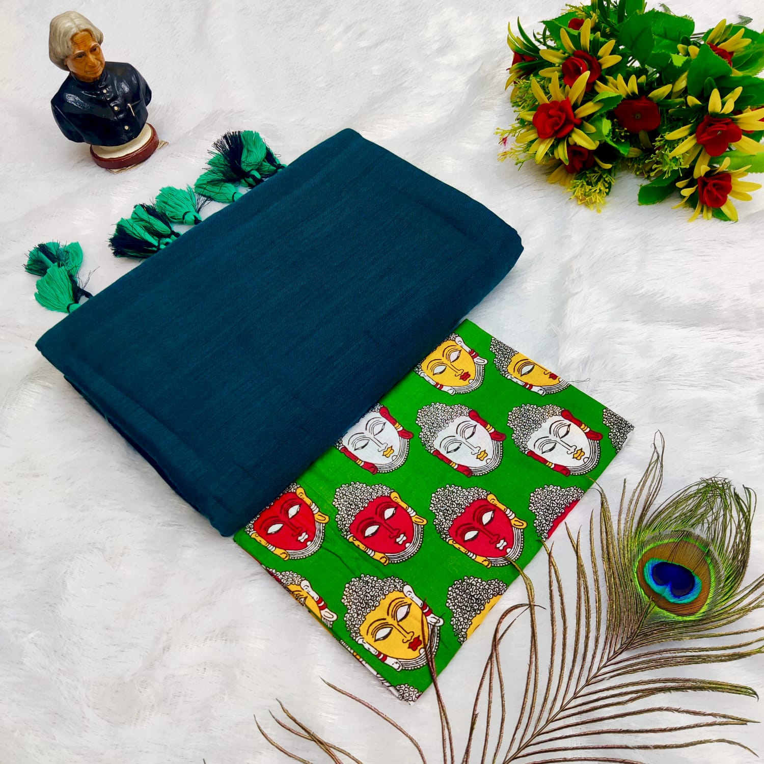  PURE KAADHI SOFT COTTON SAREES 