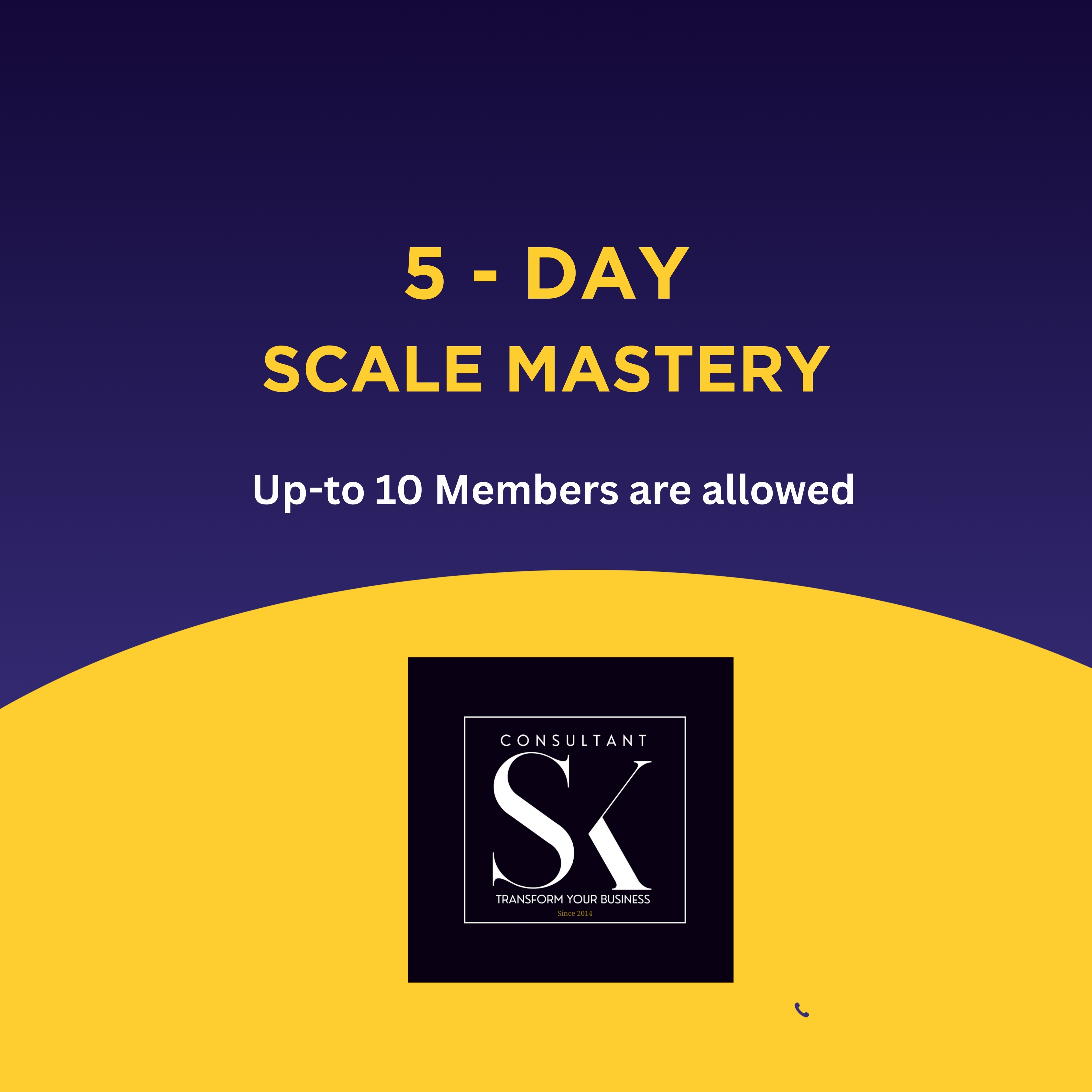 5-Day Scale Mastery - 30 hours