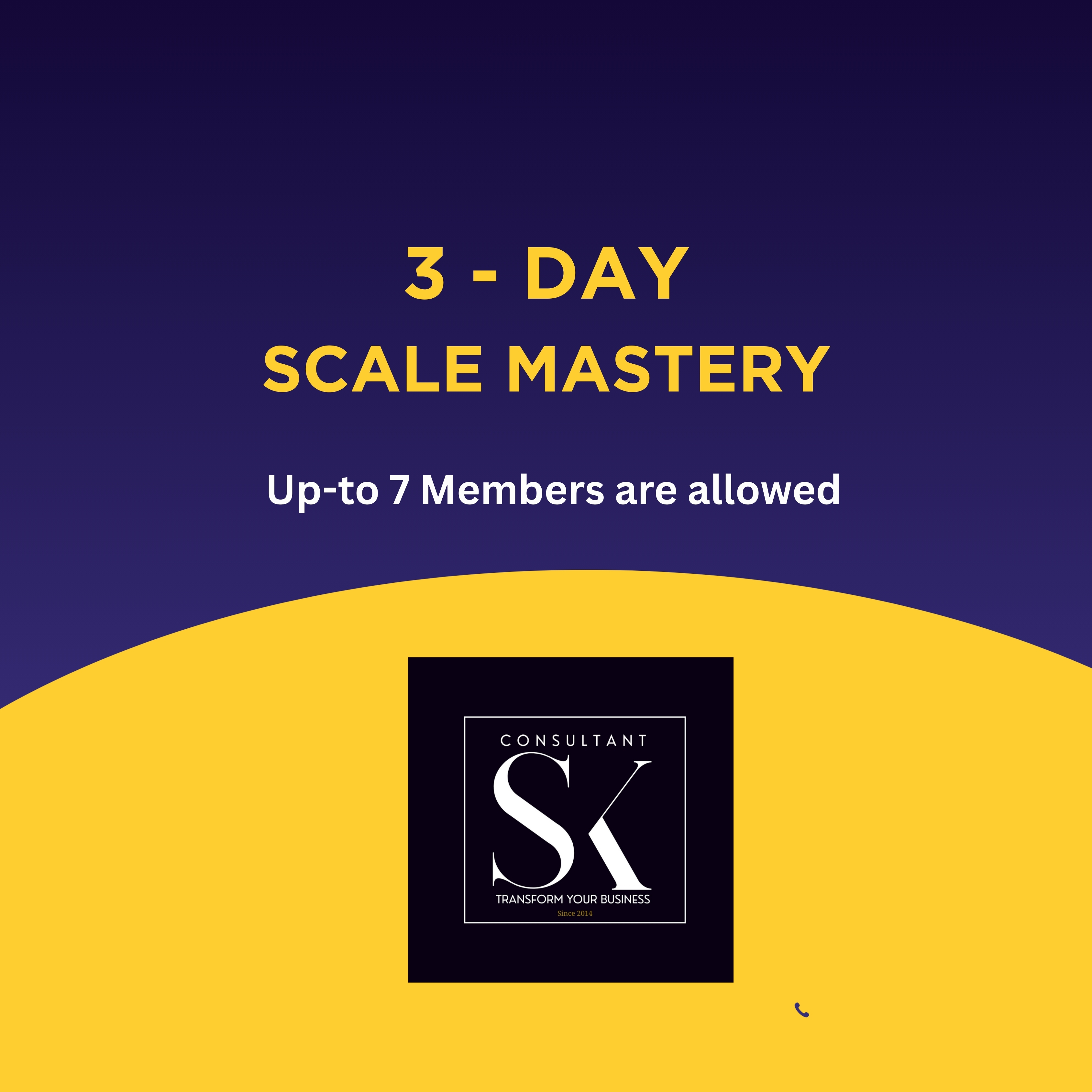 3-Day Bootcamp - 18 hours