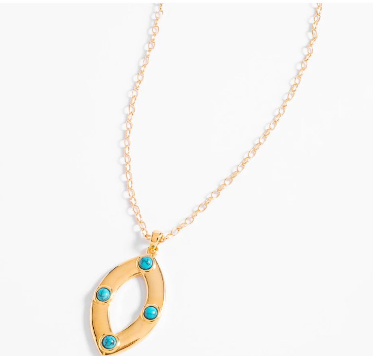 Caja de regalo turquesa & oro