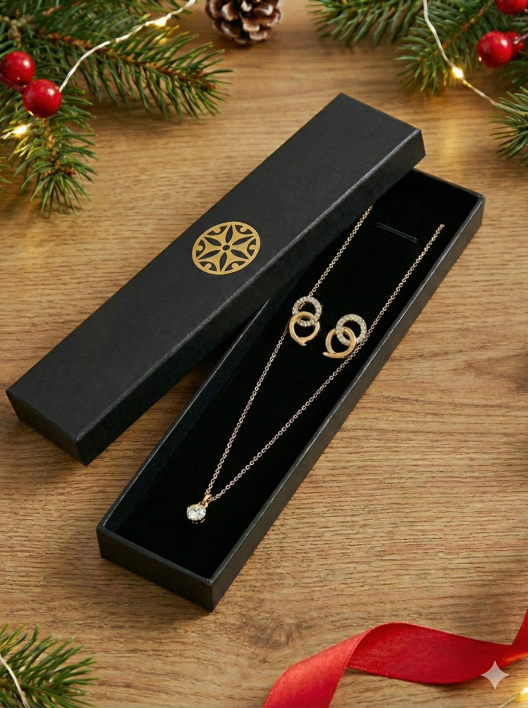 Caja de regalo oro 1