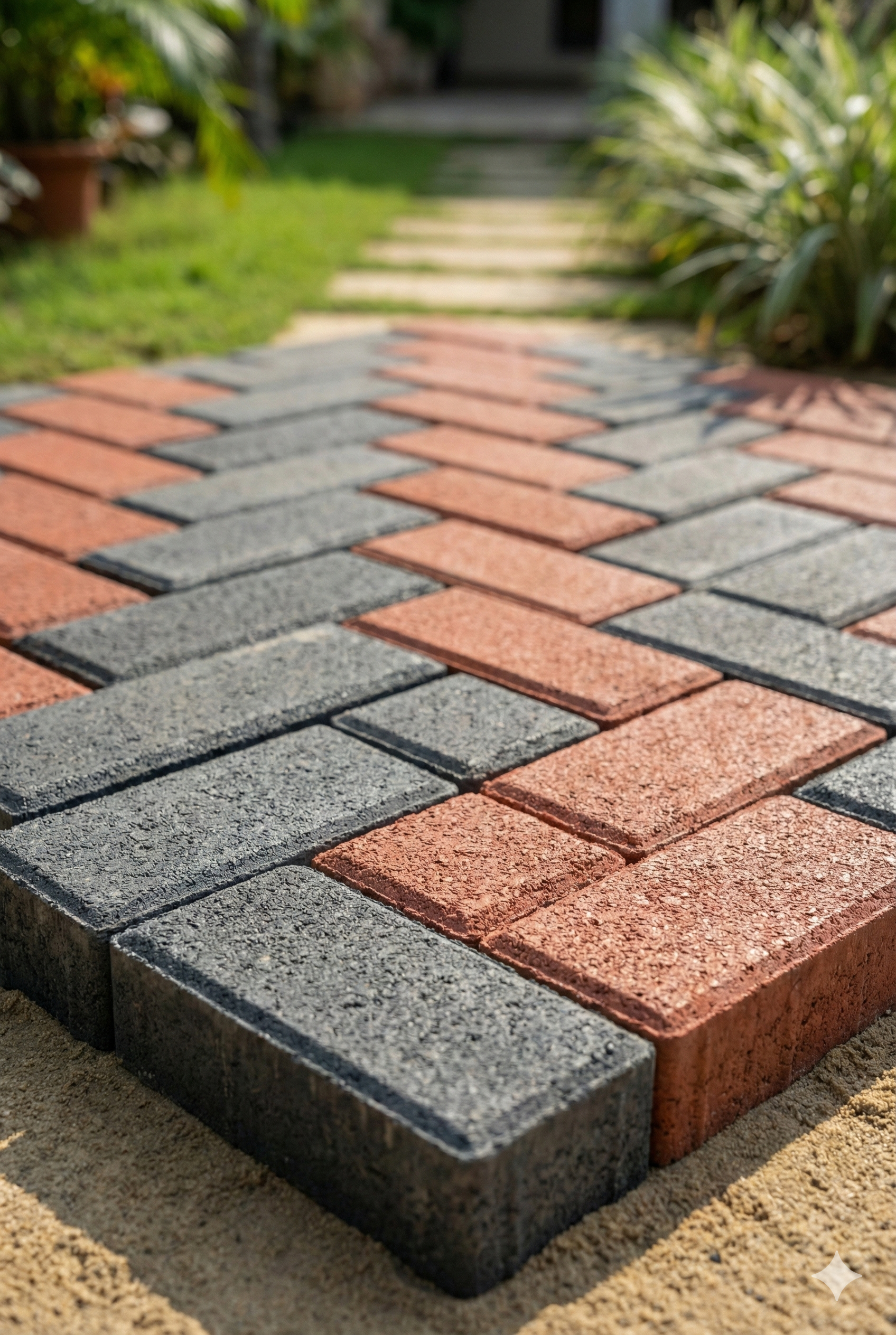 Heavy-Duty Interlocking Paver Blocks [60mm]
