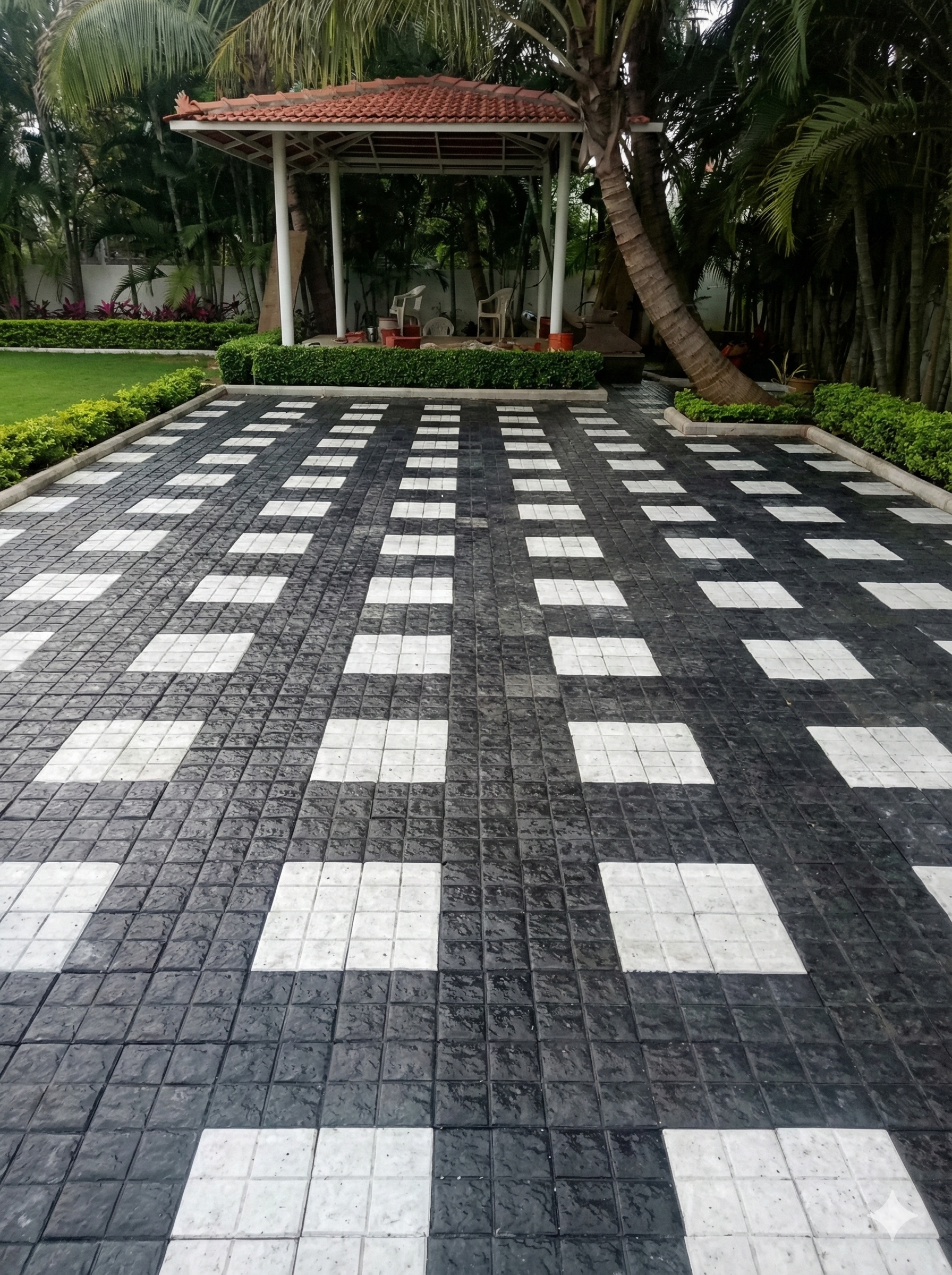 Heavy-Duty Interlocking Paver Blocks [80mm]