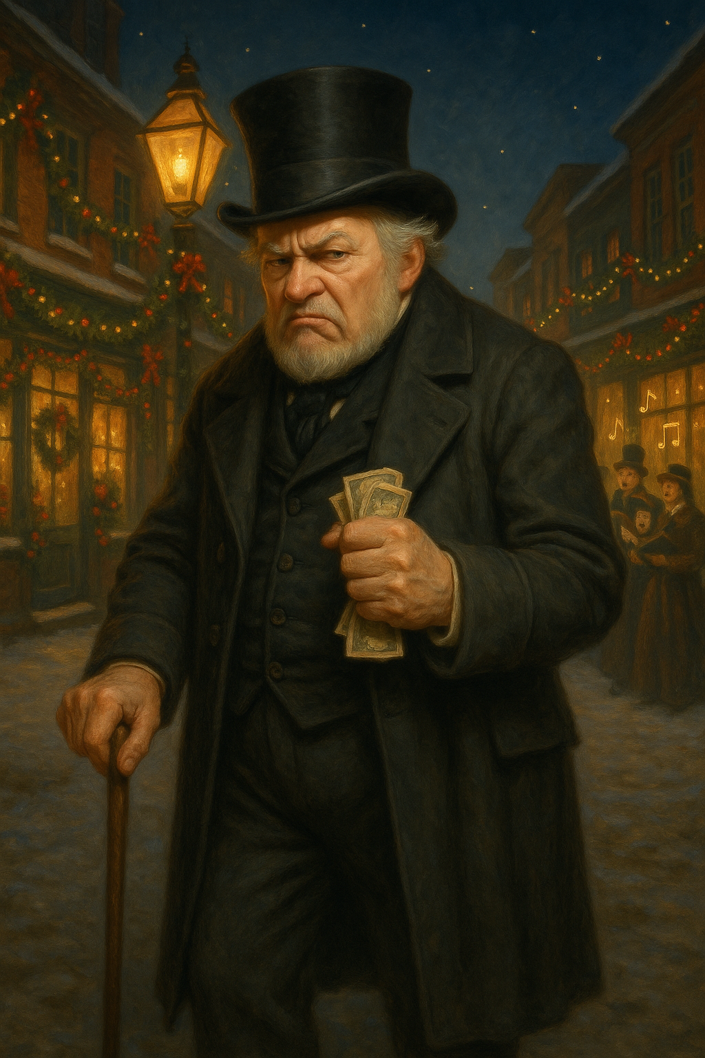 Scrooge Personalized Card & Keepsake Gift Package – (Holiday 2025 Edition)