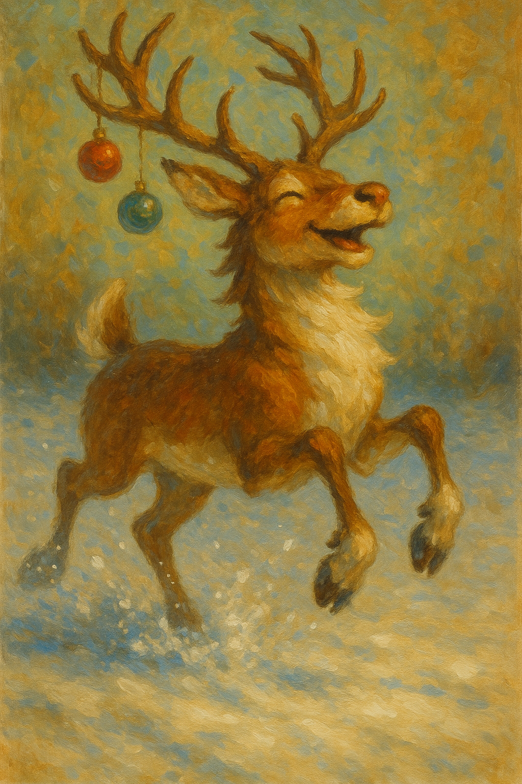 Reindeer Personalized Card & Keepsake Gift Package – (Holiday 2025 Edition)