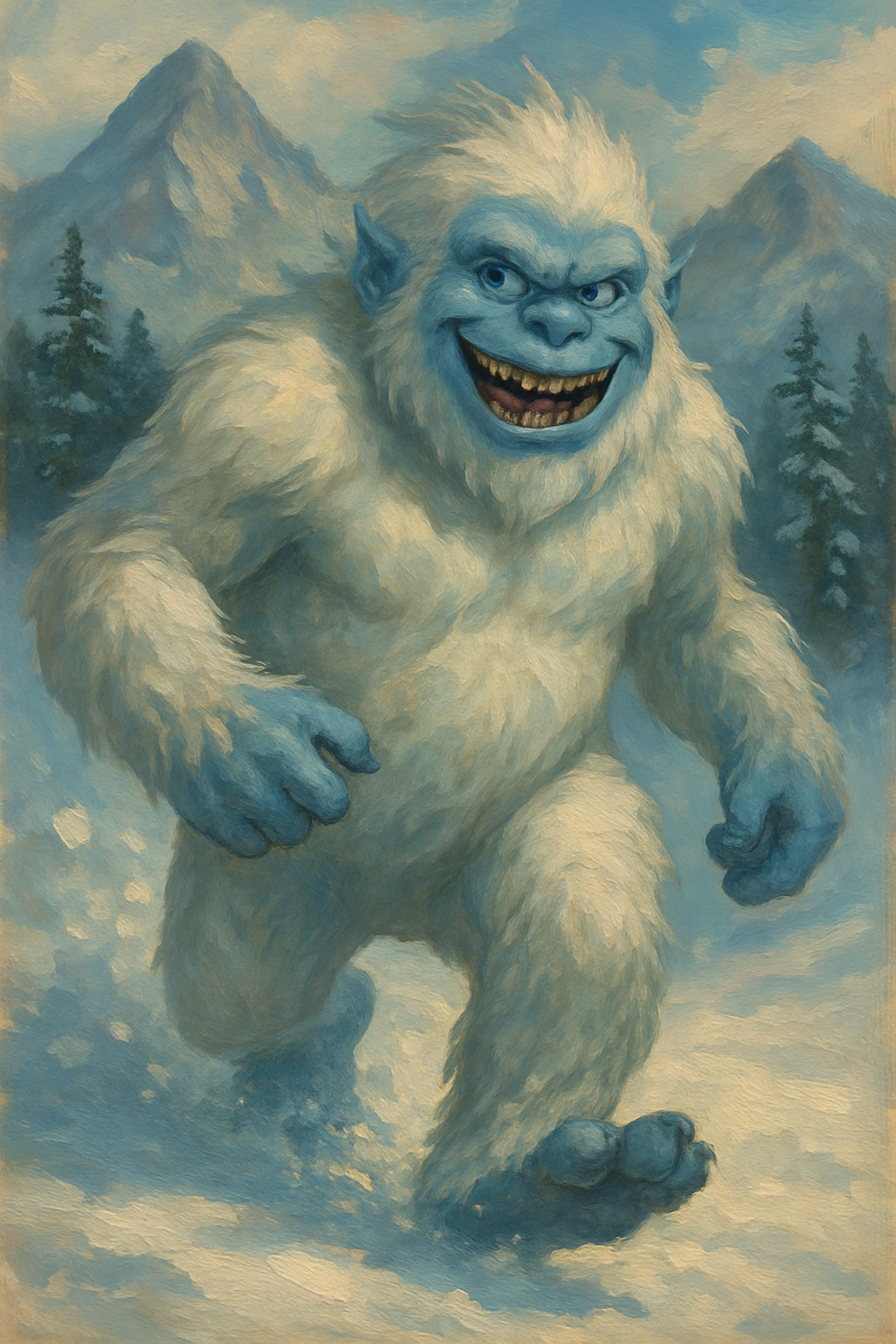 Abominable Snowman Personalized Card & Keepsake Gift Package – (Holiday 2025 Edition)