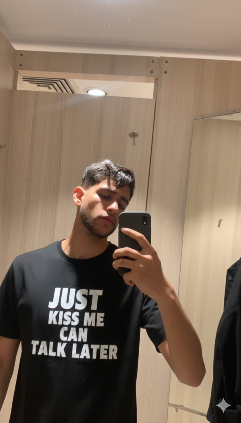 T-shirt imprimé noir