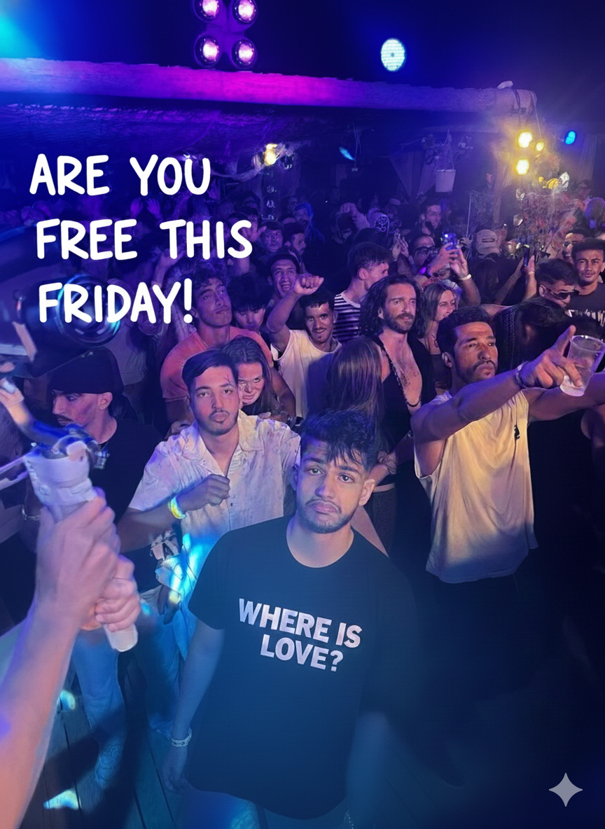 T-shirt Rave Éclatant