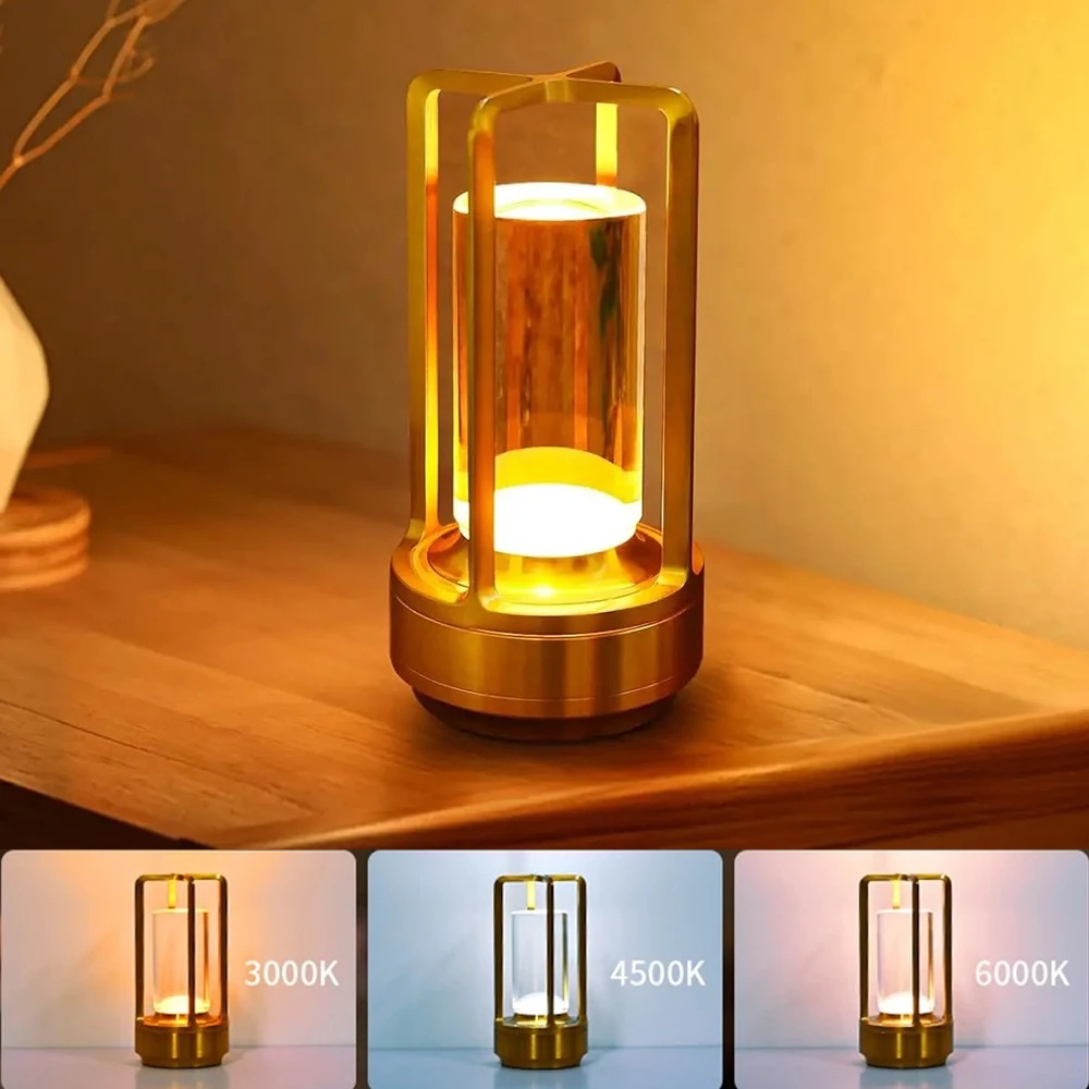 Lantern  Modern Design USB LED Table Lamp 