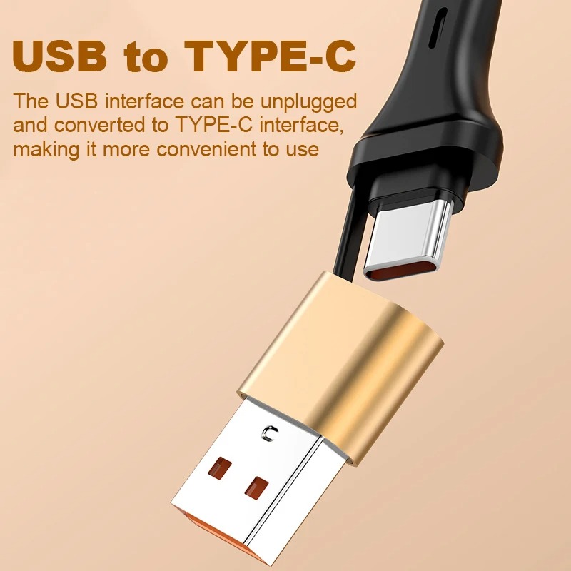  Hight Quality Retractable Portable Micro USB Type C Charger Cord 
