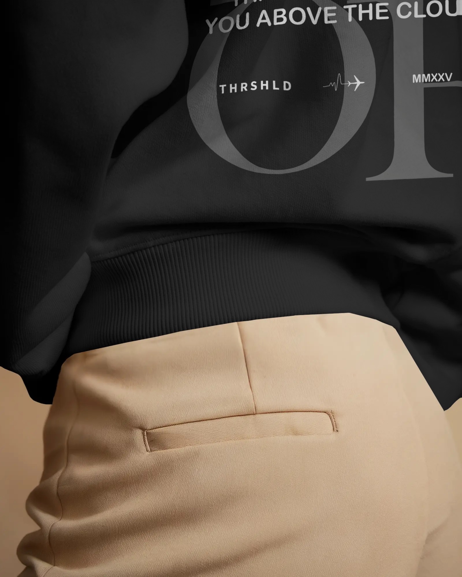 PROP SWEATSHIRT RUNWAY NOIR