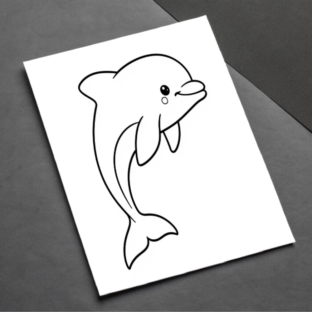 دفتر تلوين حيوانات البحر للأطفال