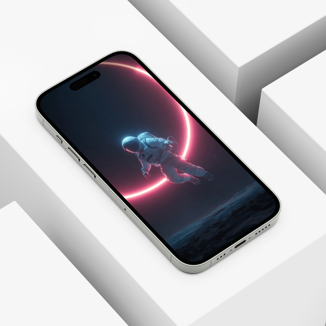 خلفية رائد الفضاء والبوابة الكونية