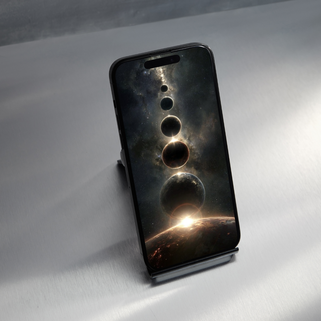 خلفية اصطفاف الكواكب: تناغم الكون