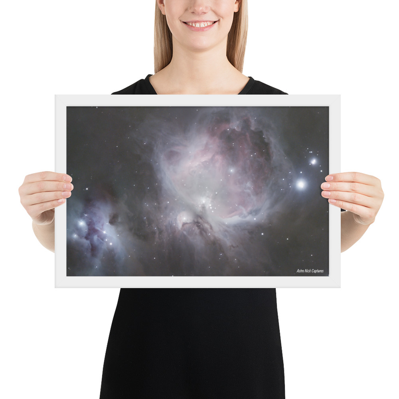 Orion Nebula Framed