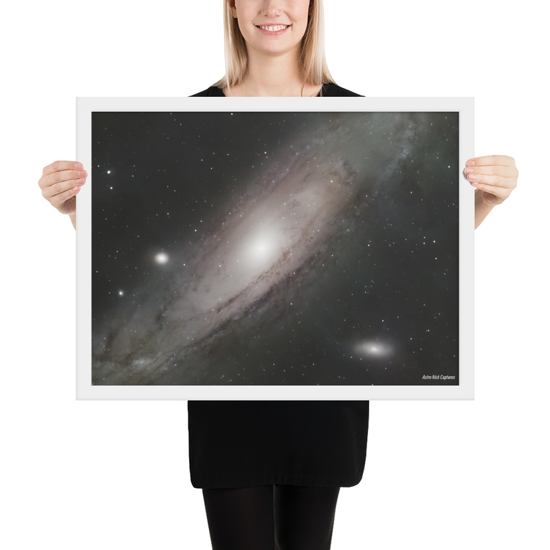 Andromeda Galaxy Framed