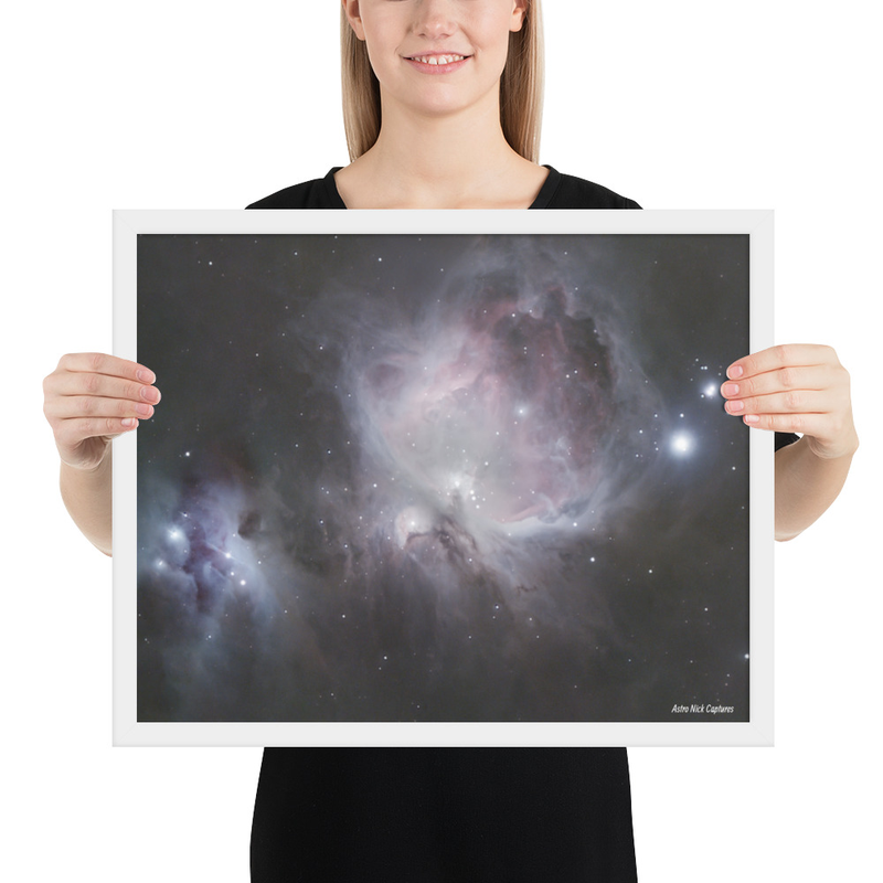 Orion Nebula Framed