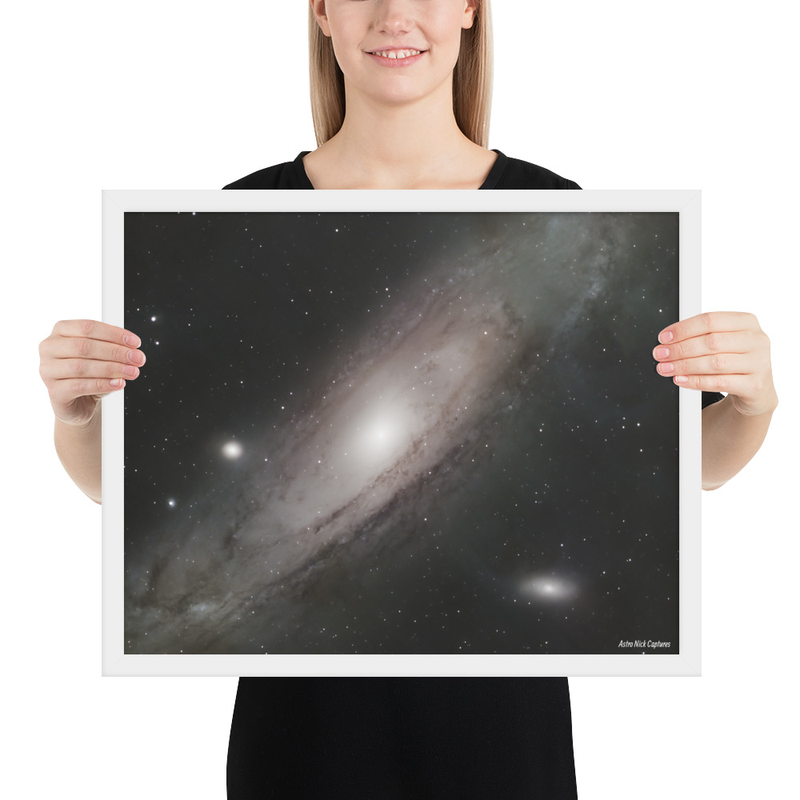 Andromeda Galaxy Framed