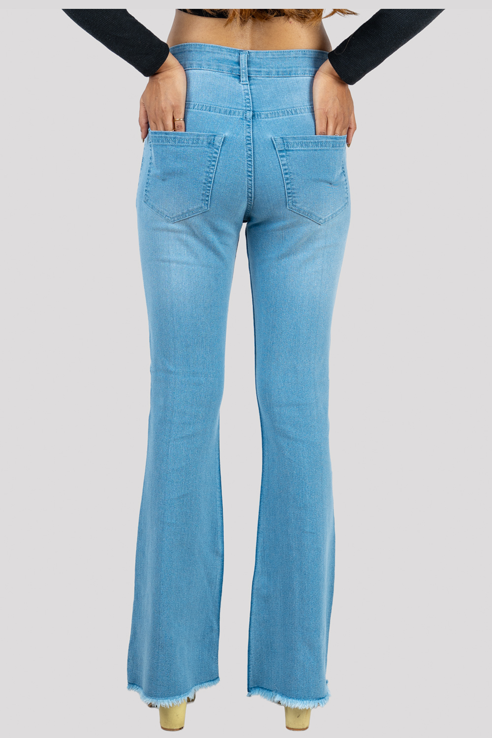 High-Rise Flared Jeans