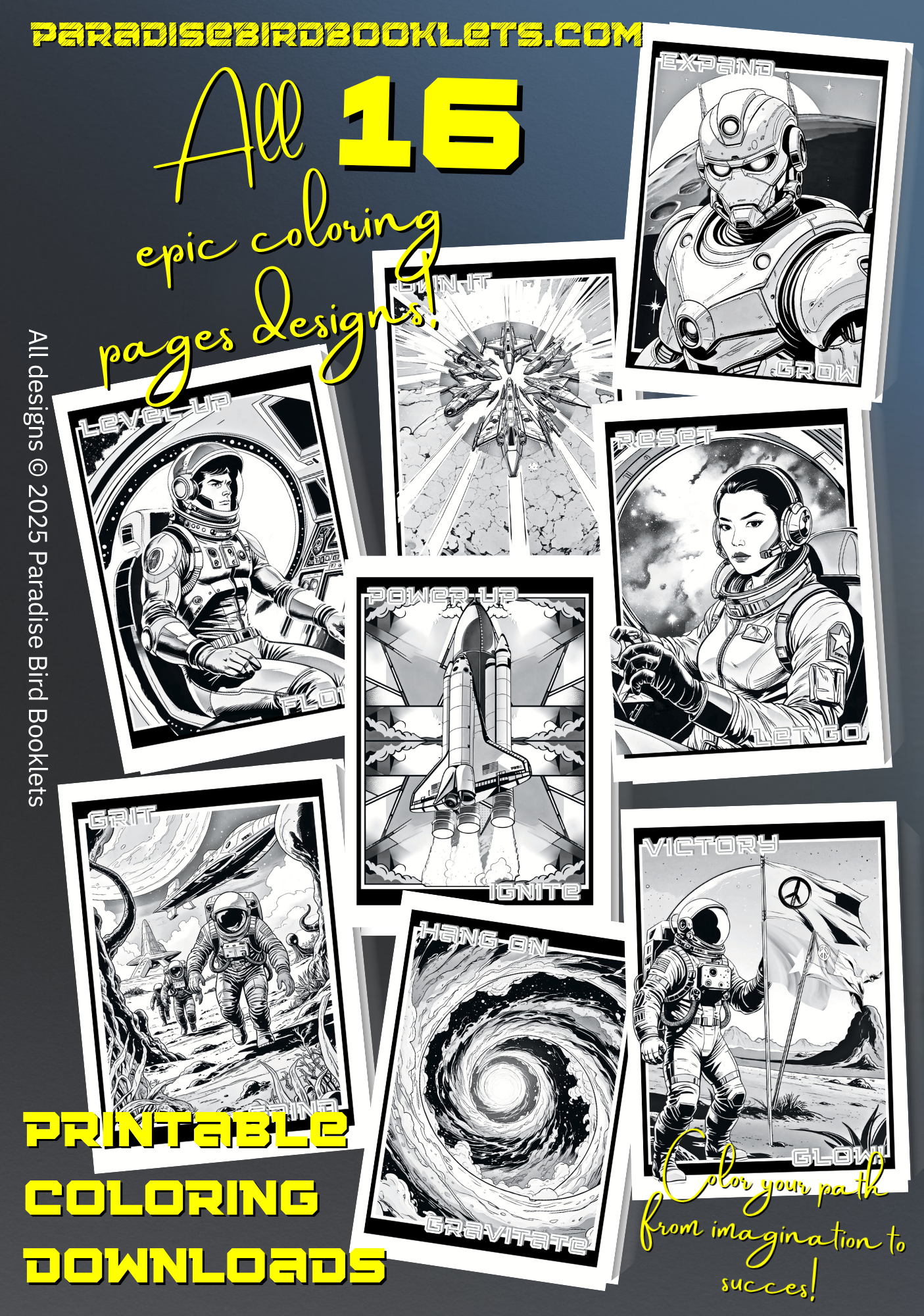 Galaxy adult coloring pages 