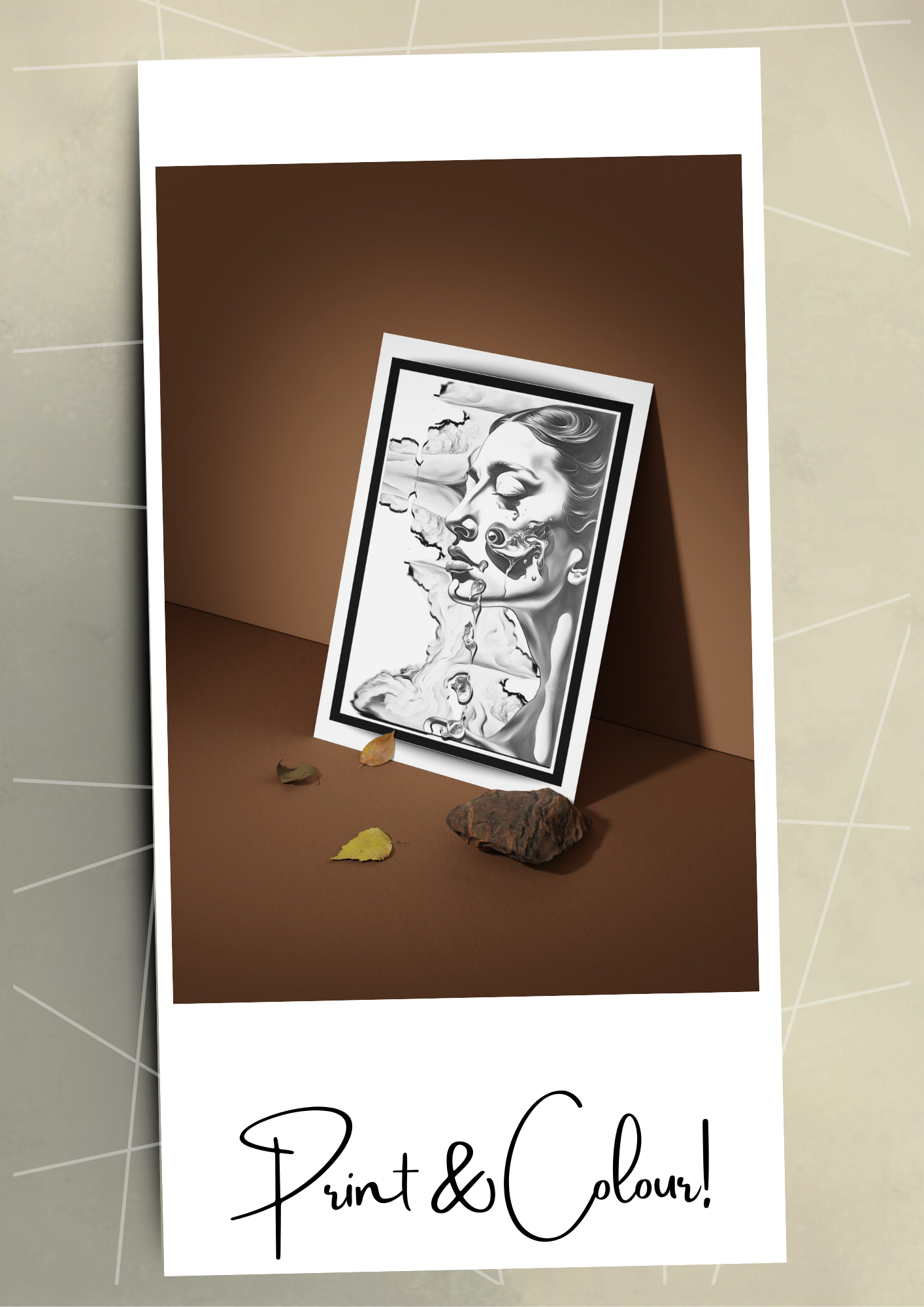 Surrealism adult coloring pages 