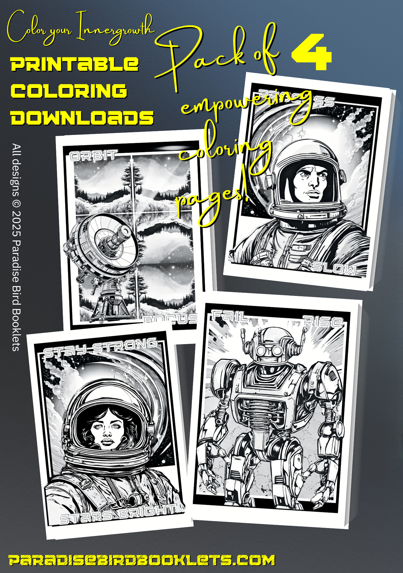 Galaxy adult coloring pages 