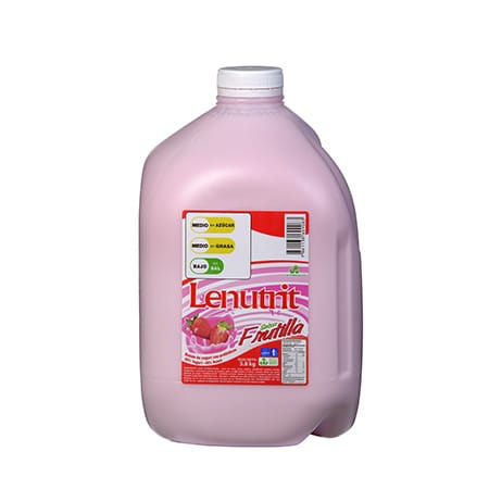 Leche saborizada Lenutit Fresa