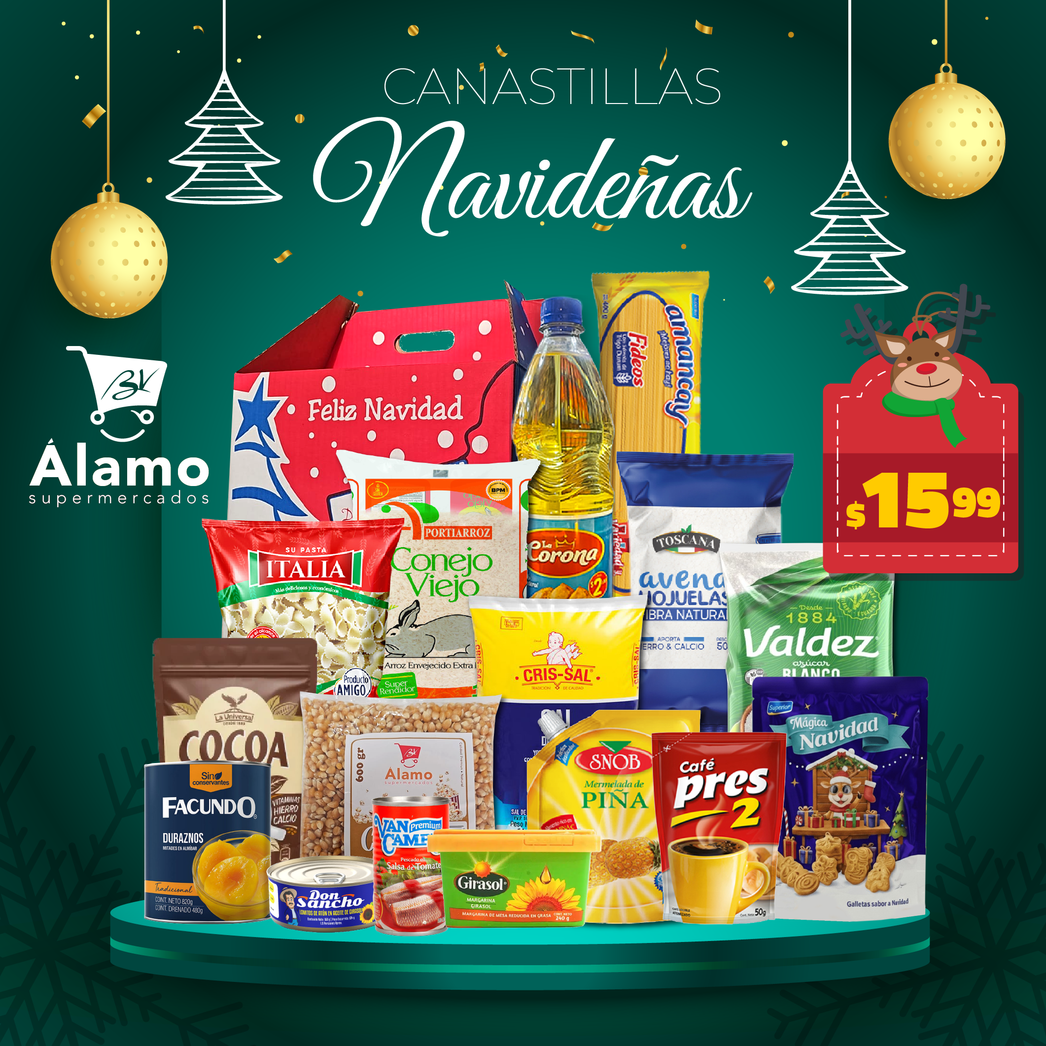 Canastilla Navideña