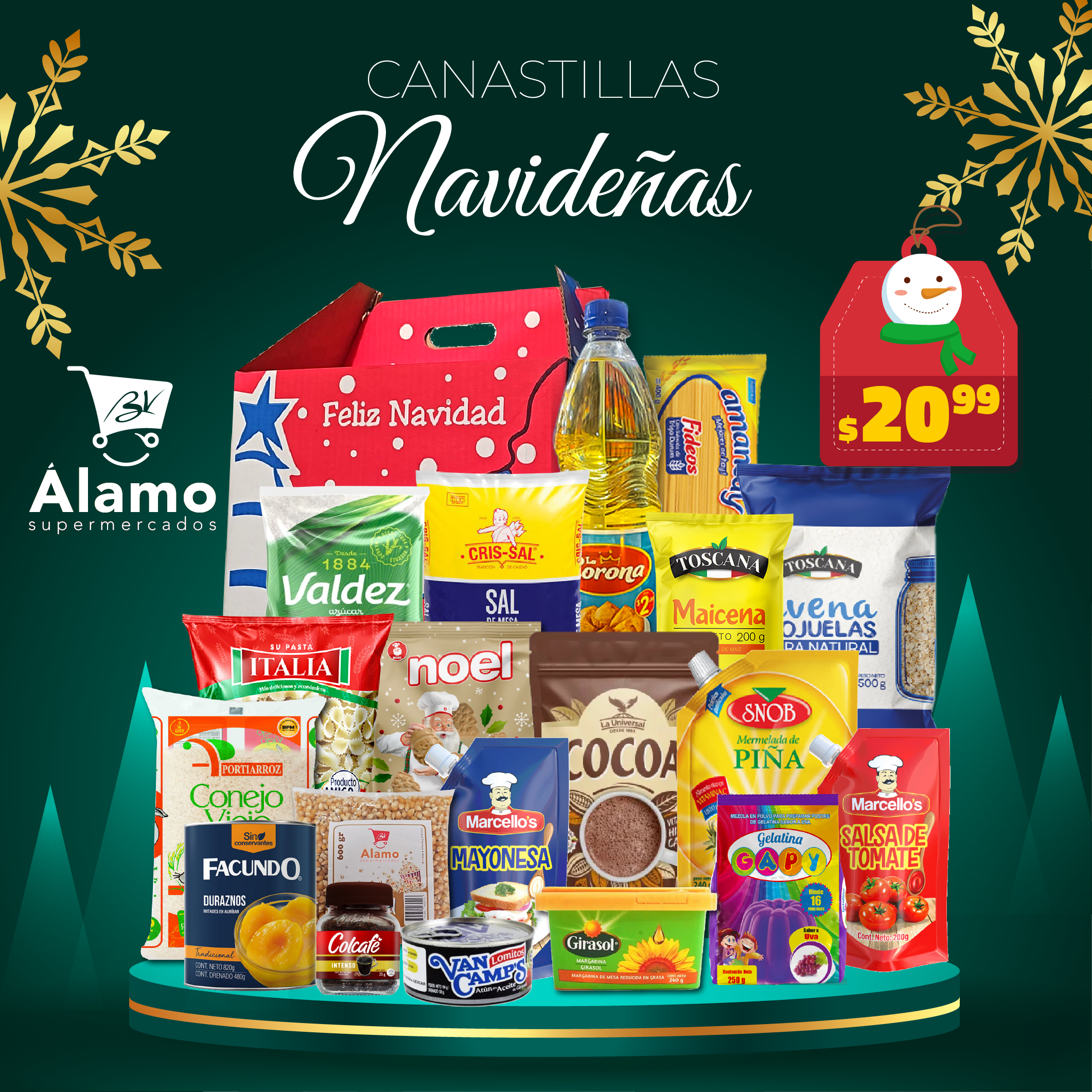 Canastilla Navideña