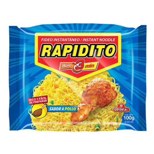 Fideos instantáneos Rapidito