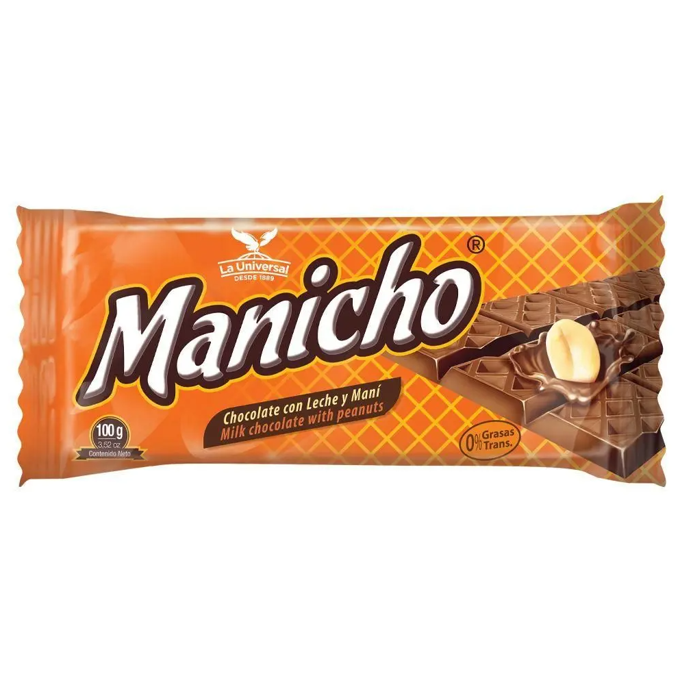 Barra de Chocolate Manicho