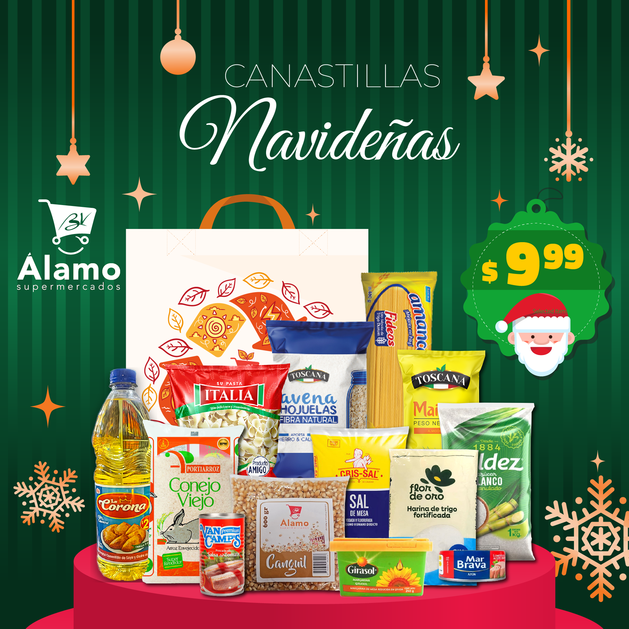 Canastilla Navideña