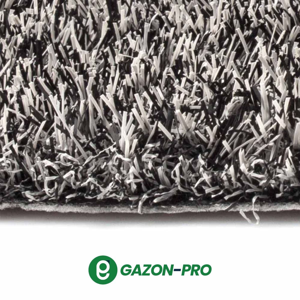 GAZON SYNTHETIQUE ANTHRACITE 25MM