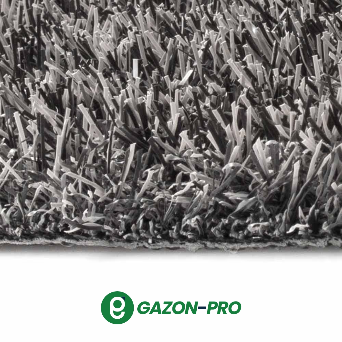 GAZON SYNTHETIQUE GRIS 25MM