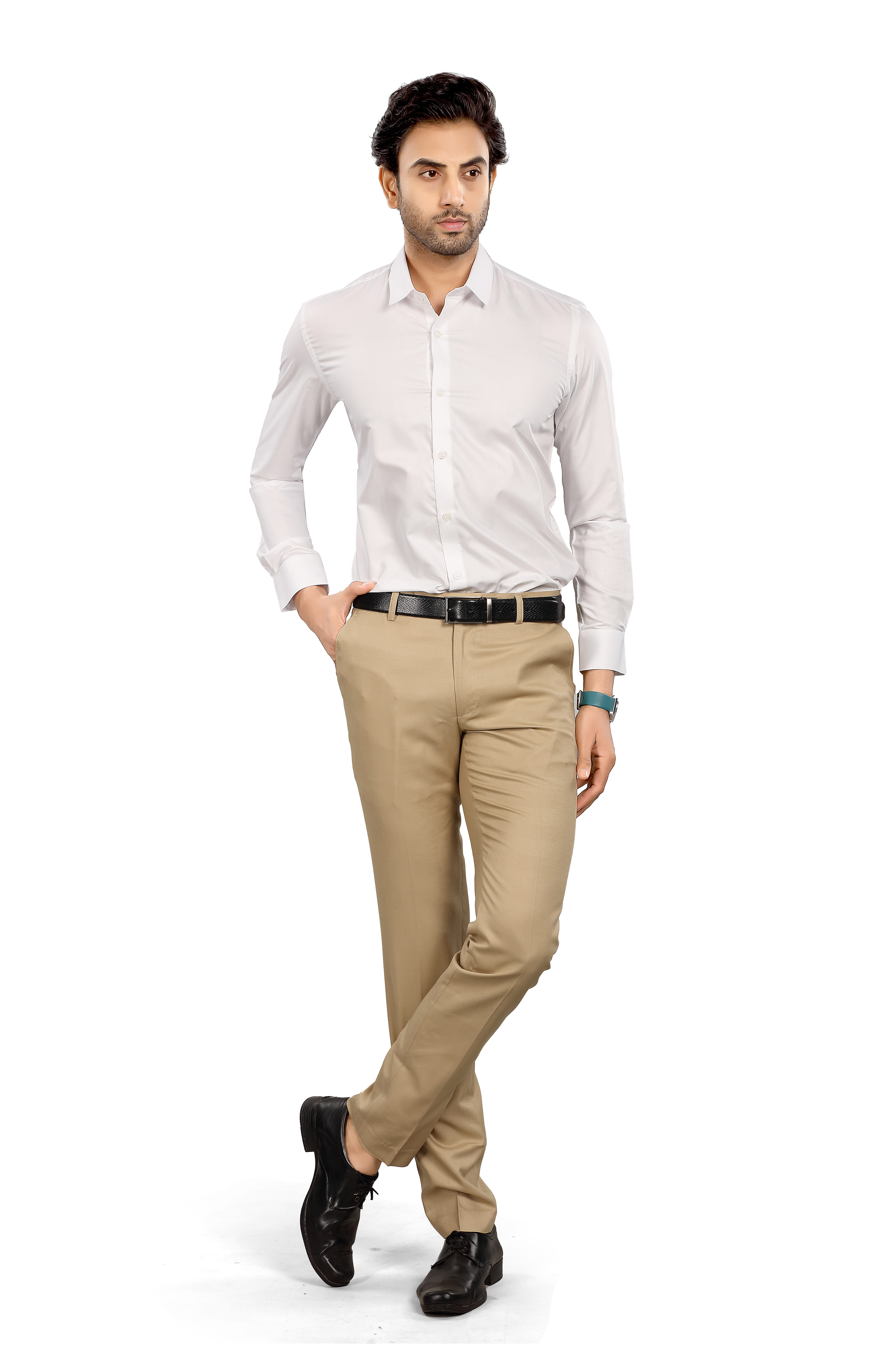 ALVONN Premium Formal Shirt –Classic White Formal Shirt