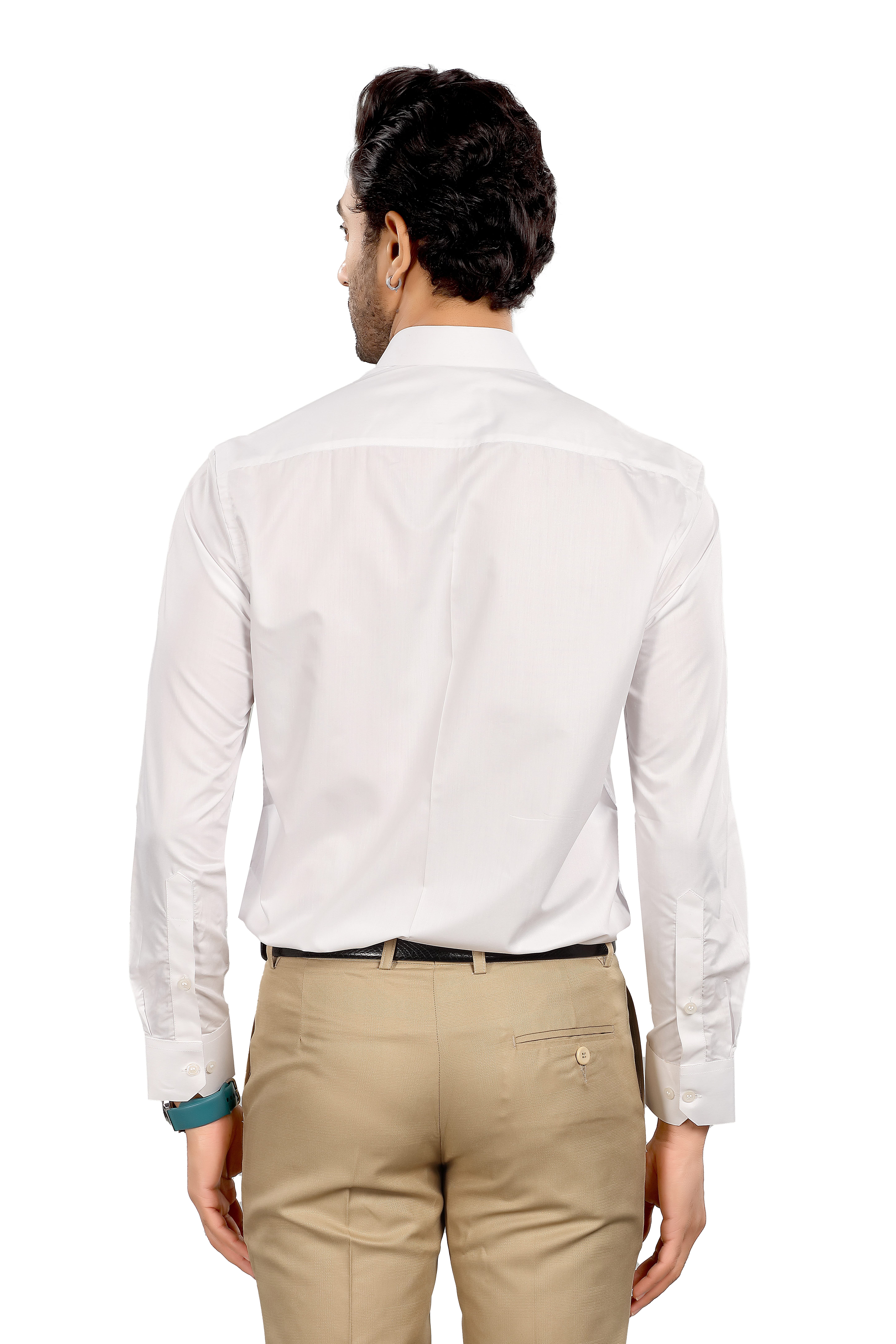 ALVONN Premium Formal Shirt –Classic White Formal Shirt